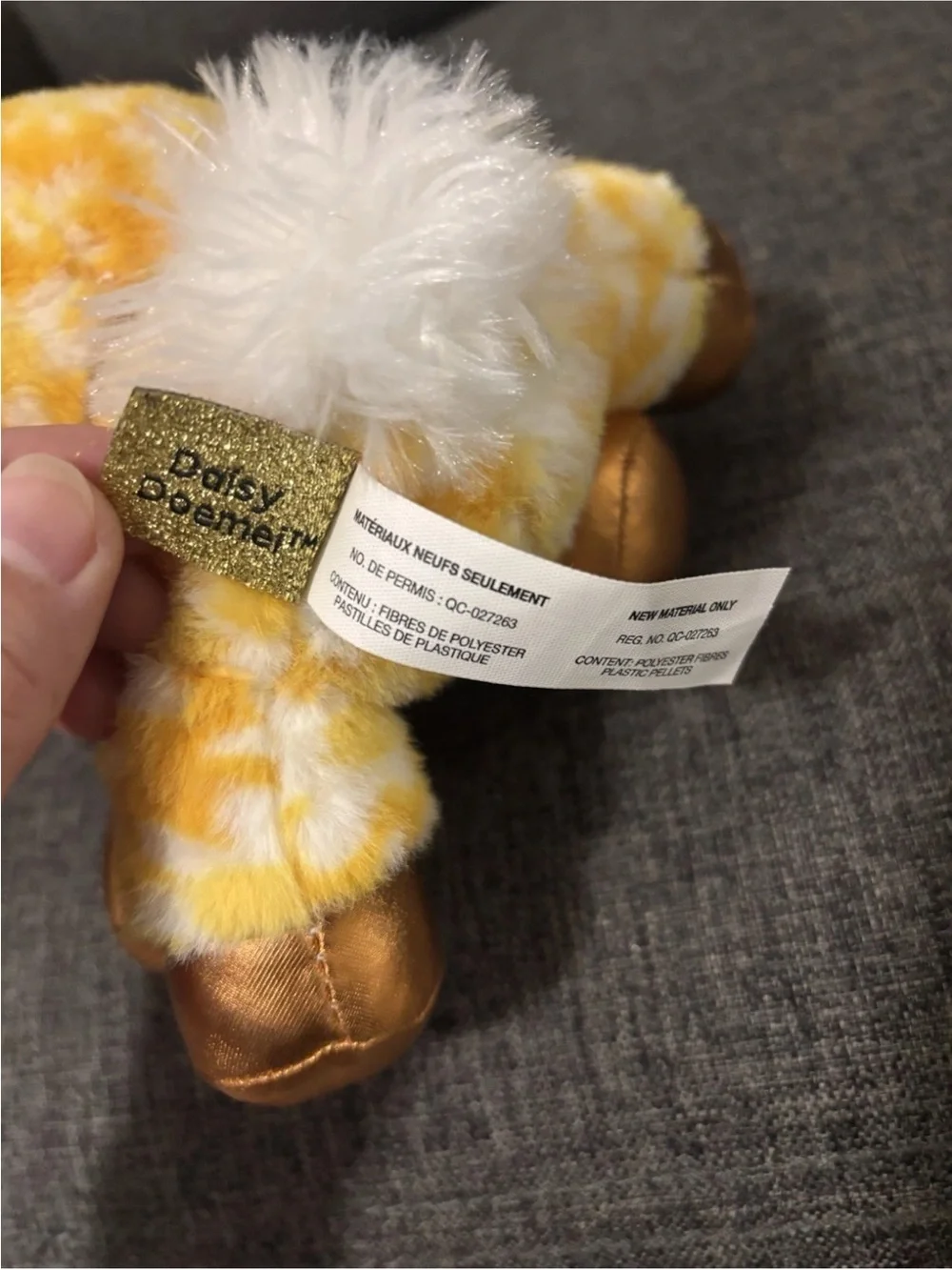 GUND Plushes Pets Secret Garden Daisy Doemei Deer Plush Small ages 3+